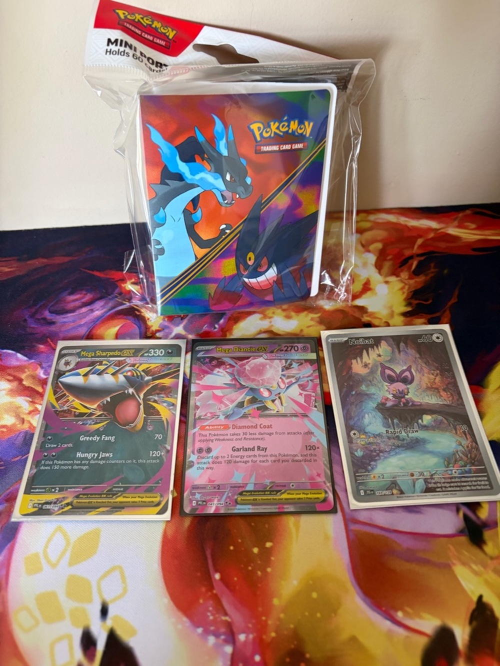 Pokémon TCG Cards and Mini Binder Bundle